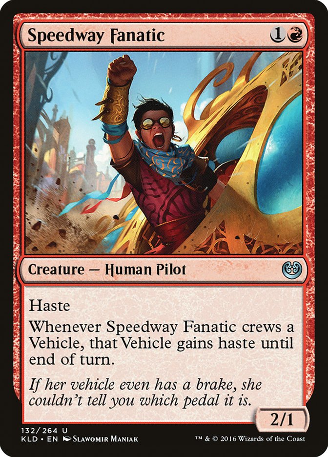 {C} Speedway Fanatic [Kaladesh][KLD 132]