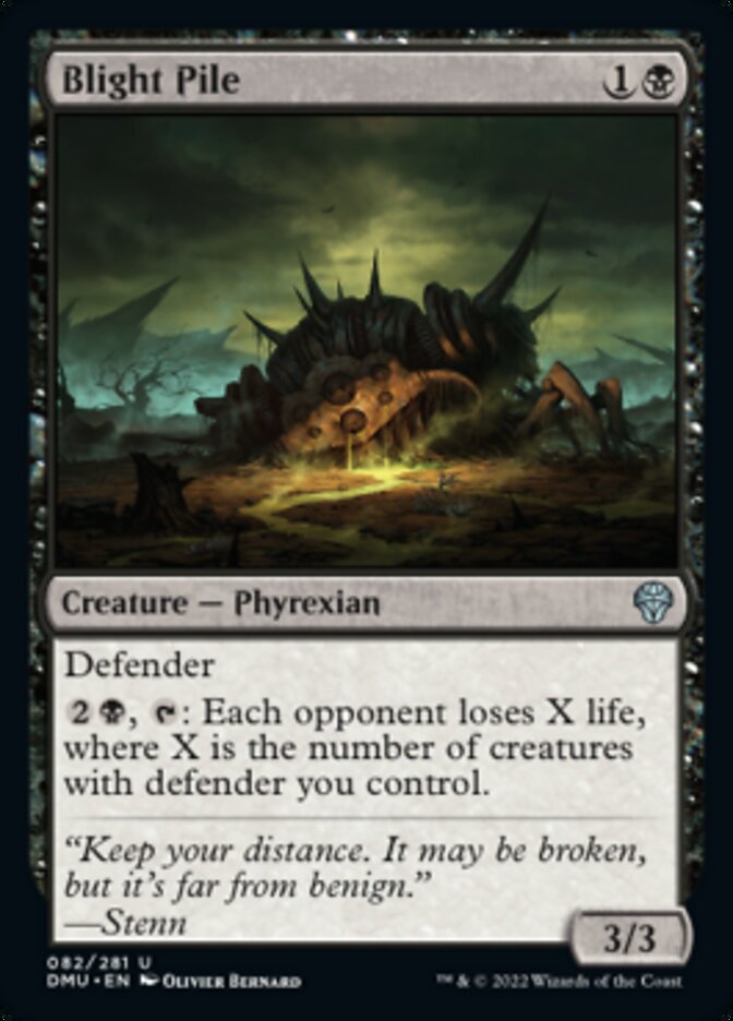 {@C} Blight Pile [Dominaria United][DMU 082]