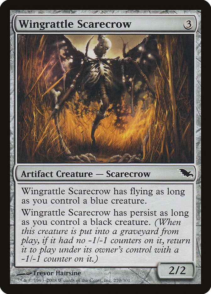 {C} Wingrattle Scarecrow [Shadowmoor][SHM 270]