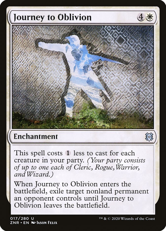 {C} Journey to Oblivion [Zendikar Rising][ZNR 017]