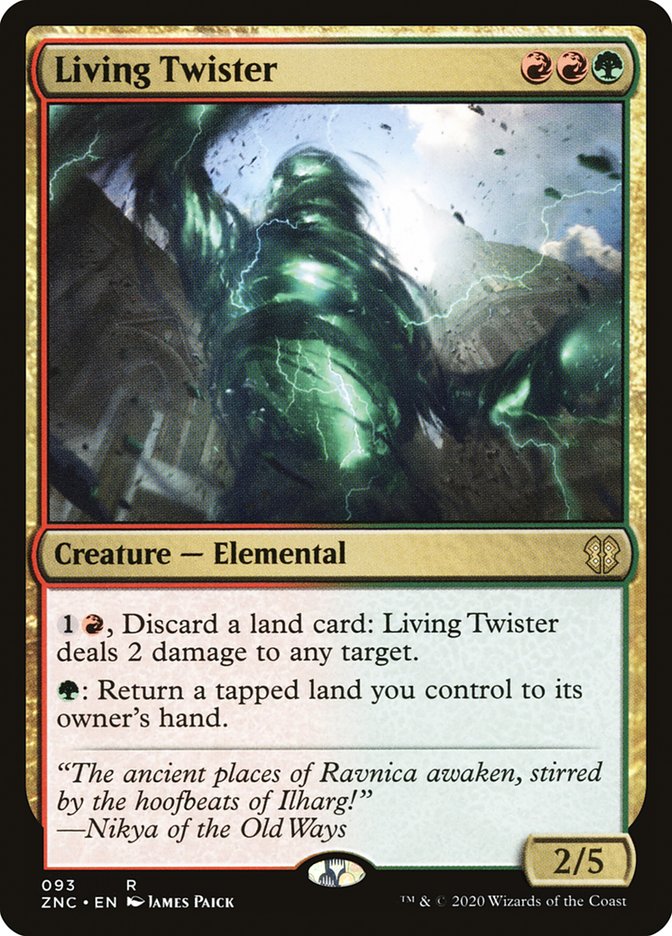 {R} Living Twister [Zendikar Rising Commander][ZNC 093]