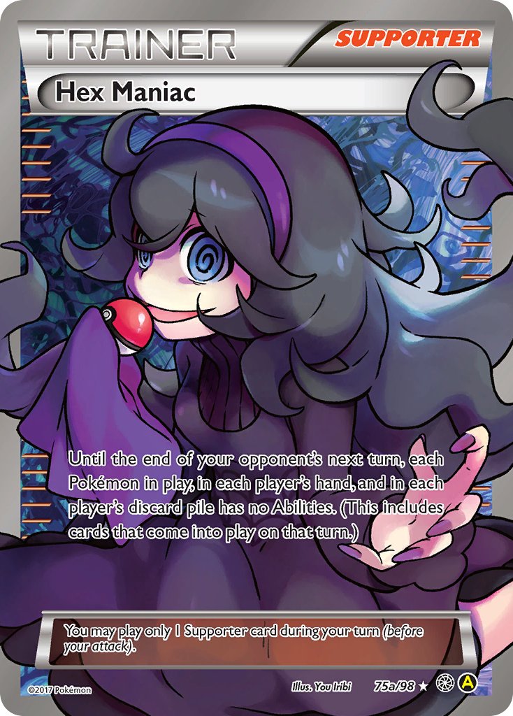 [TR] Hex Maniac (75a/98) [Alternate Art Promos]