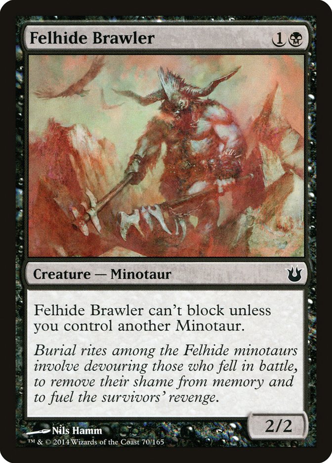 {C} Felhide Brawler [Born of the Gods][BNG 070]