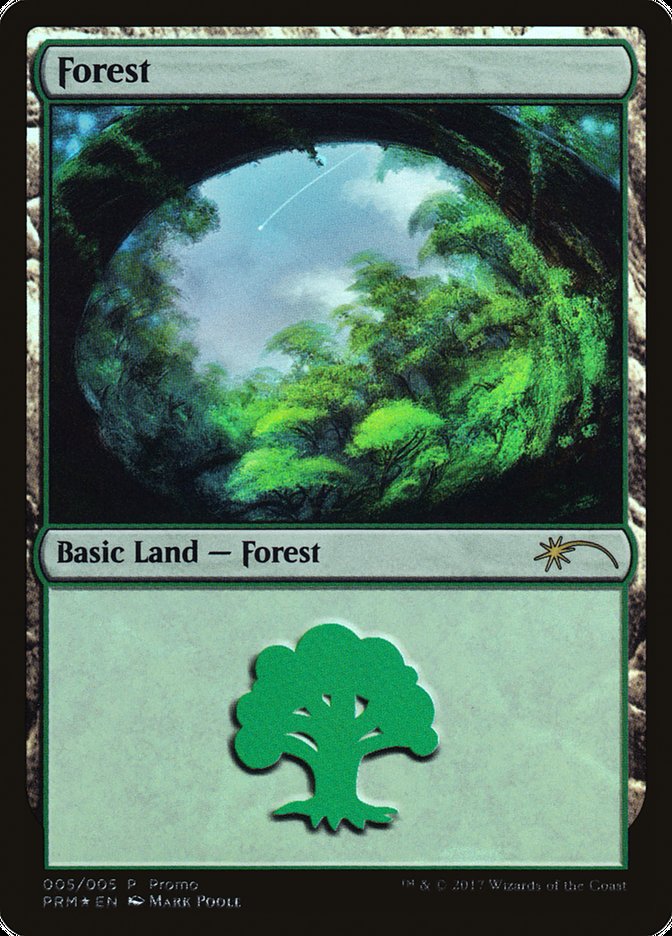 {B}[G17 005] Forest (5) [2017 Gift Pack]