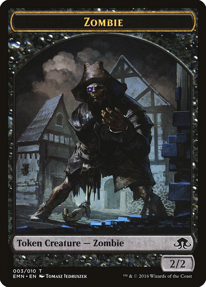 {T} Zombie Token (003/010) [Eldritch Moon Tokens][TEMN 003]