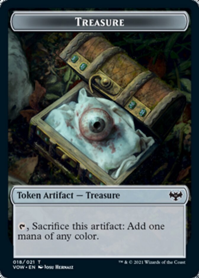 {T} Treasure Token [Innistrad: Crimson Vow Tokens][TVOW 018]