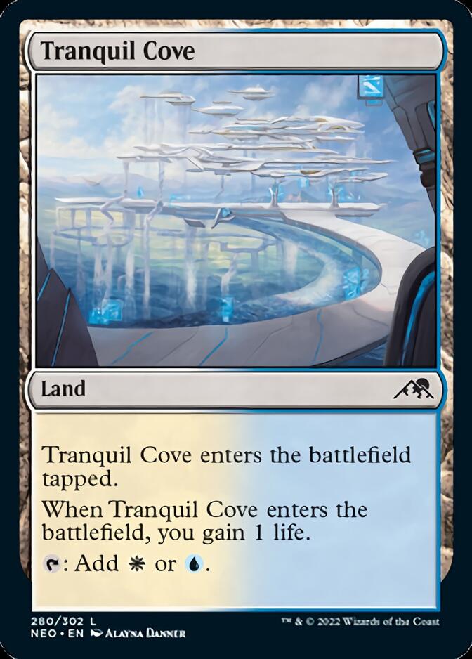 {C} Tranquil Cove [Kamigawa: Neon Dynasty][NEO 280]