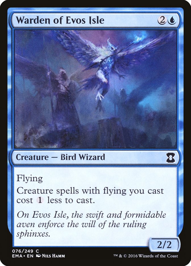 {C} Warden of Evos Isle [Eternal Masters][EMA 076]