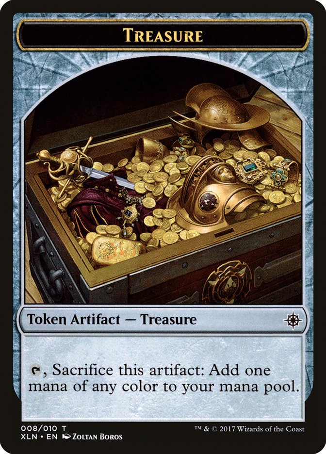 {T} Treasure Token (008/010) [Ixalan Tokens][TXLN 008]