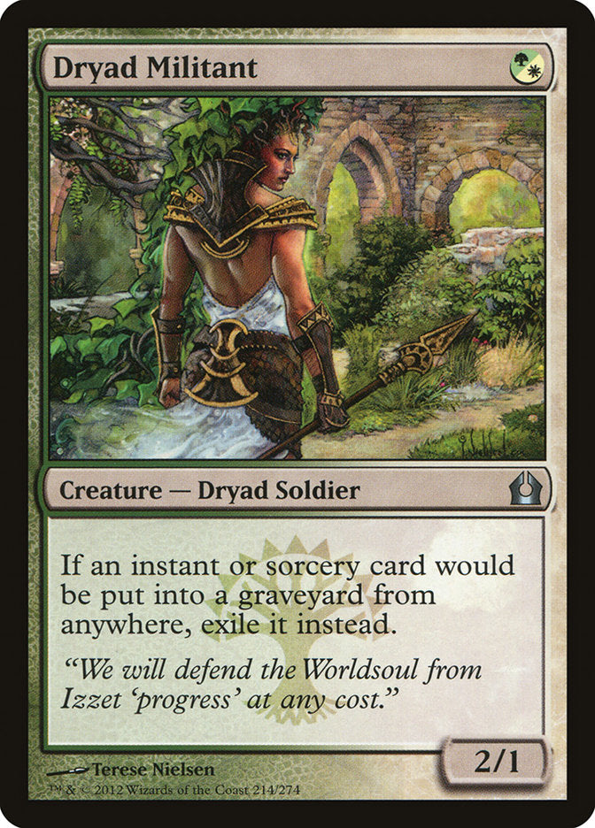 {C} Dryad Militant [Return to Ravnica][RTR 214]