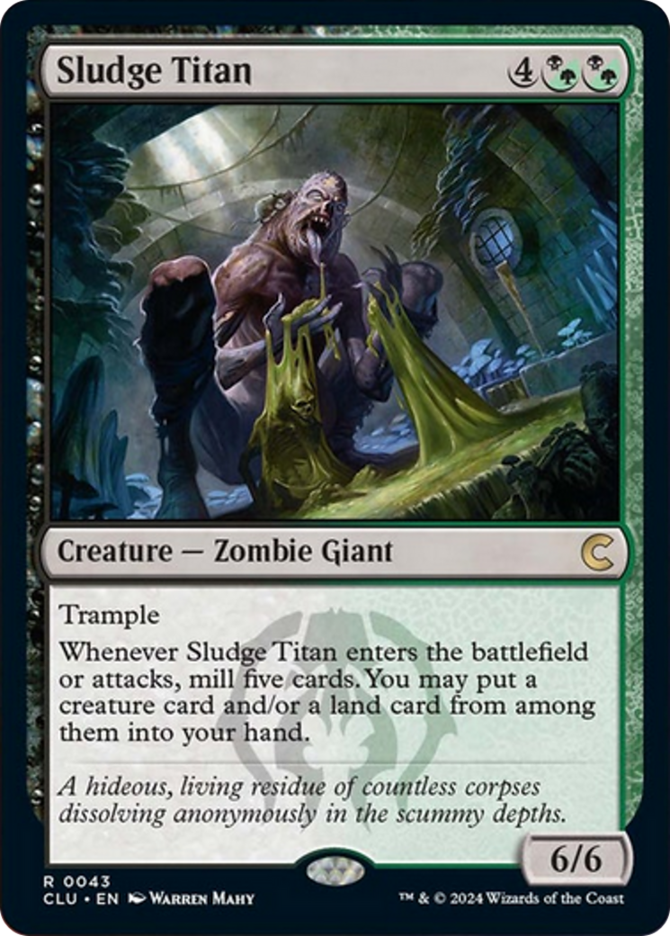 {R} Sludge Titan [Ravnica: Clue Edition][CLU 043]