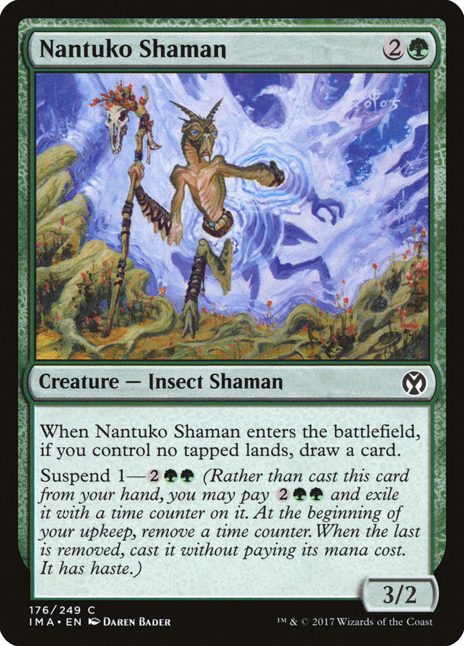 {C} Nantuko Shaman [Iconic Masters][IMA 176]