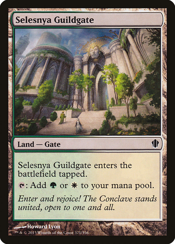 {C} Selesnya Guildgate [Commander 2013][C13 321]