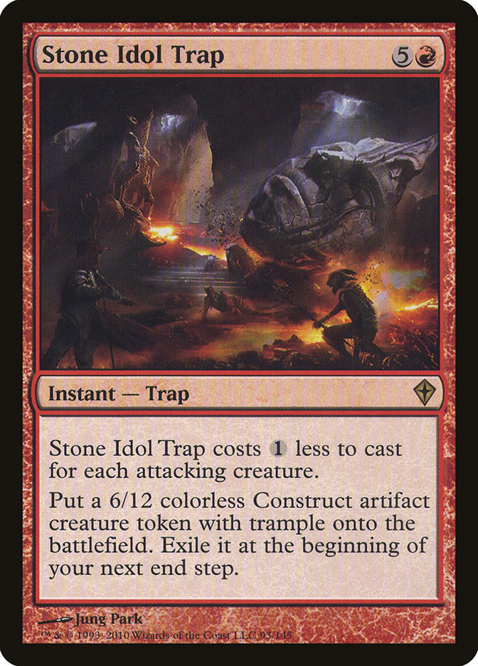 {R} Stone Idol Trap [Worldwake][WWK 093]