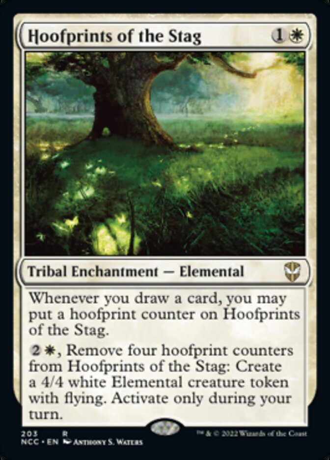 {R} Hoofprints of the Stag [Streets of New Capenna Commander][NCC 203]