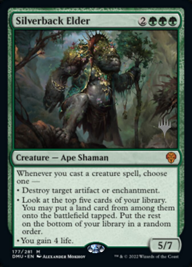 {@R} Silverback Elder (Promo Pack) [Dominaria United Promos][PP DMU 177]