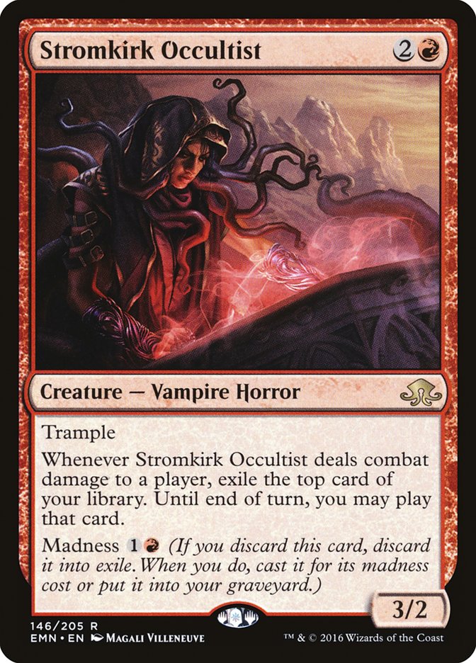 {R} Stromkirk Occultist [Eldritch Moon][EMN 146]