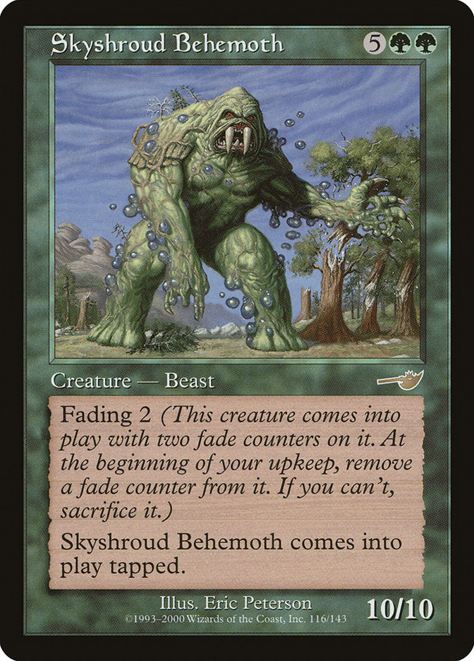 {R} Skyshroud Behemoth [Nemesis][NEM 116]