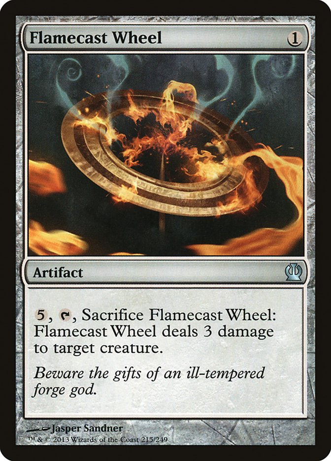 {C} Flamecast Wheel [Theros][THS 215]