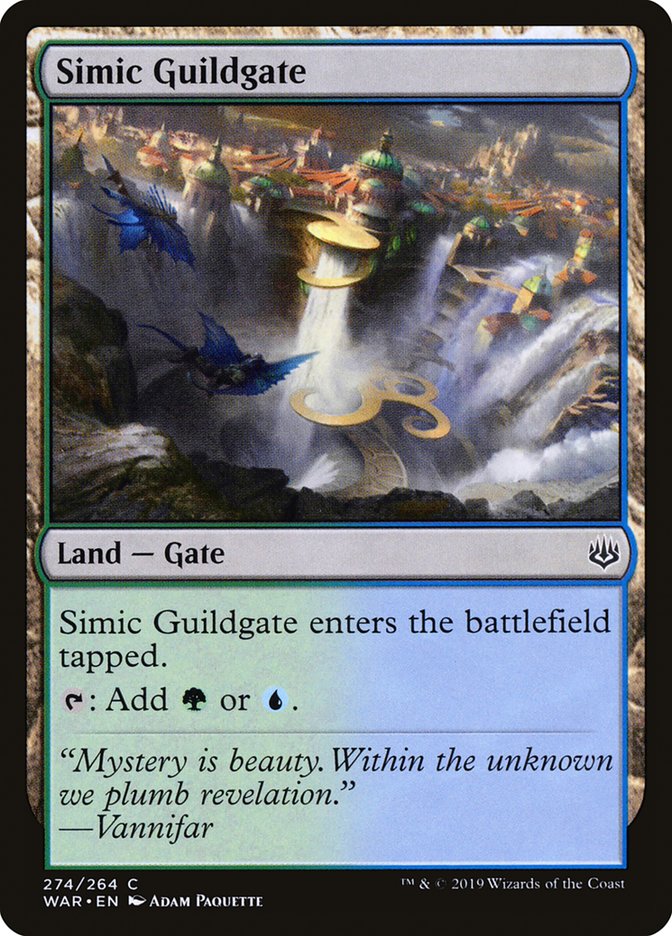 {C} Simic Guildgate [War of the Spark][WAR 274]