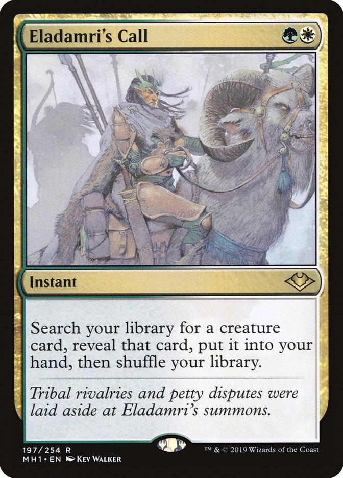 {R} Eladamri's Call [Modern Horizons][MH1 197]