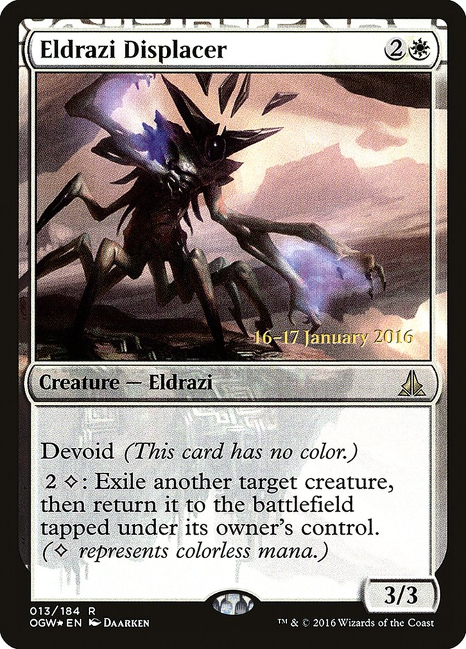 {R} Eldrazi Displacer [Oath of the Gatewatch Prerelease Promos][PR OGW 013]