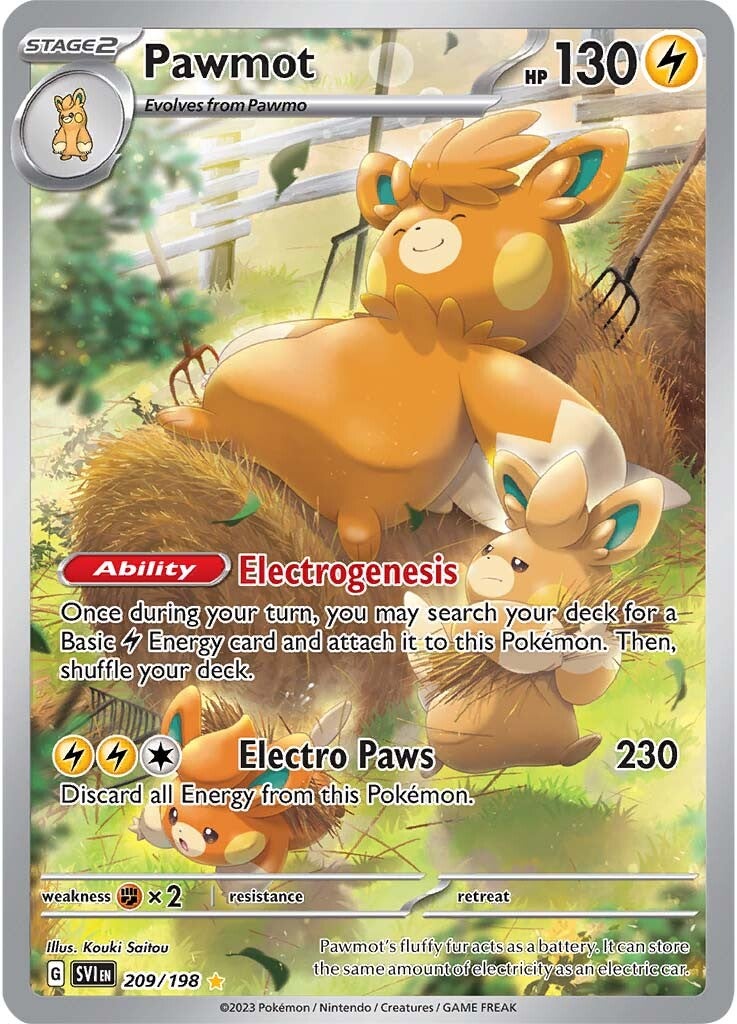 [PKM-R] Pawmot (209/198) [Scarlet & Violet: Base Set]