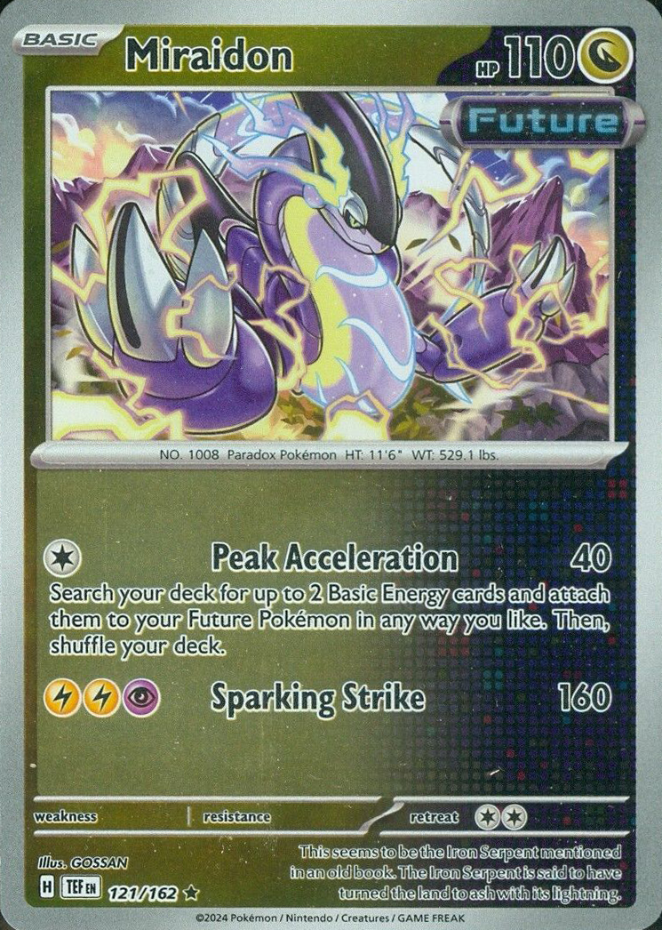 [PKM-R] Miraidon (121/162) [Scarlet & Violet: Temporal Forces]