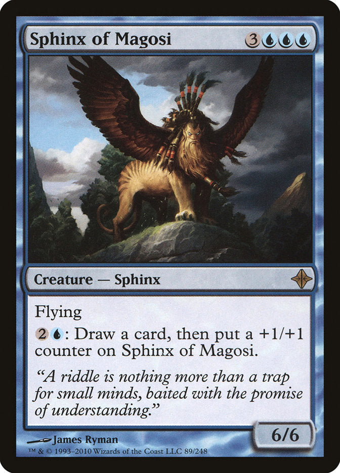 {R} Sphinx of Magosi [Rise of the Eldrazi][ROE 089]