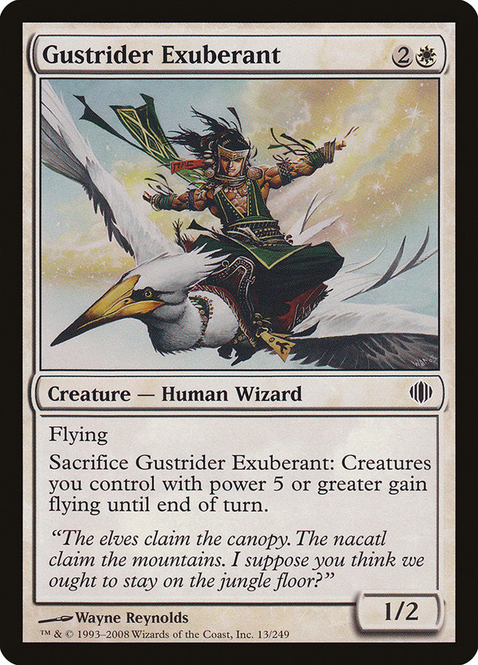 {C} Gustrider Exuberant [Shards of Alara][ALA 013]