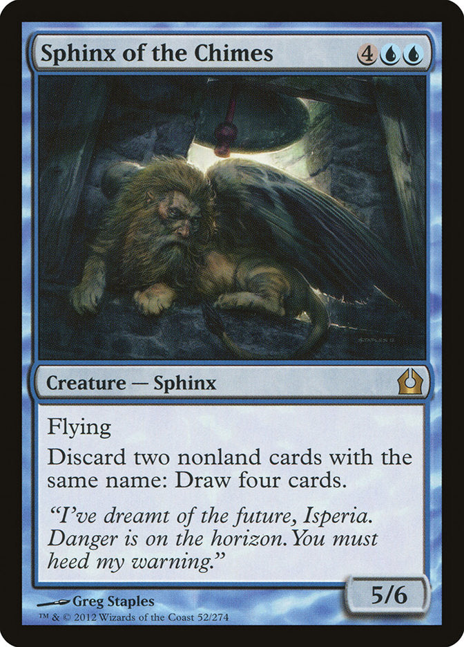 {R} Sphinx of the Chimes [Return to Ravnica][RTR 052]