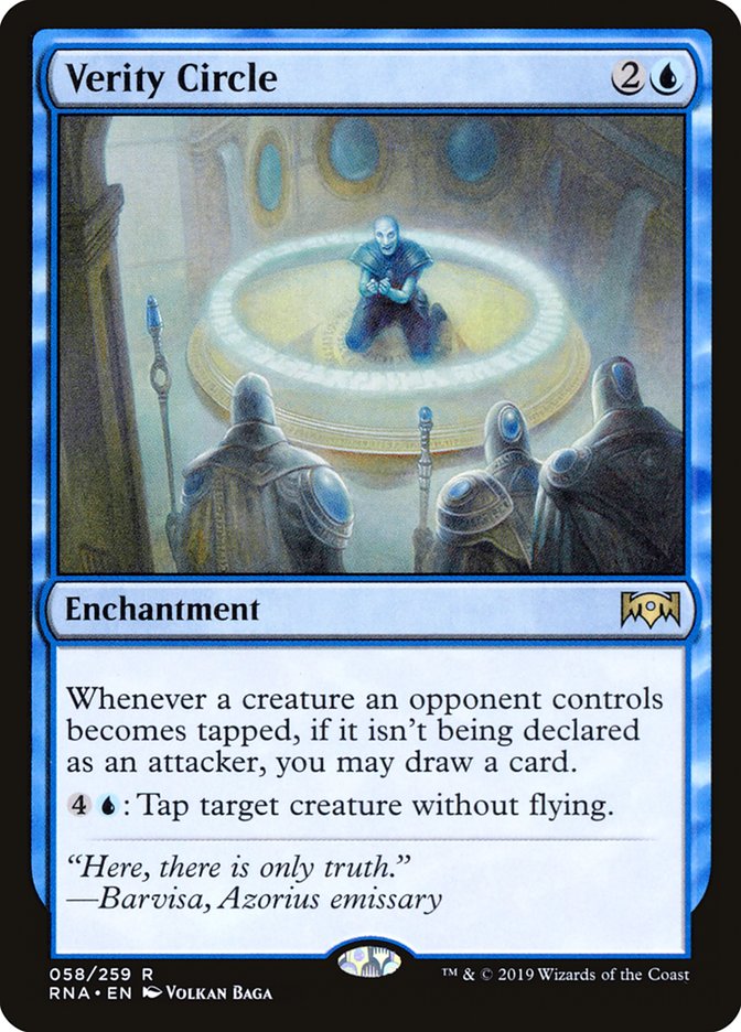 {R} Verity Circle [Ravnica Allegiance][RNA 058]