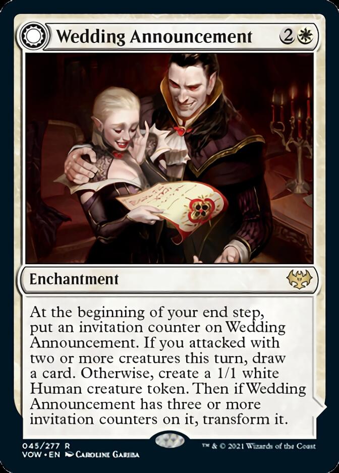 {R} Wedding Announcement // Wedding Festivity [Innistrad: Crimson Vow][VOW 045]