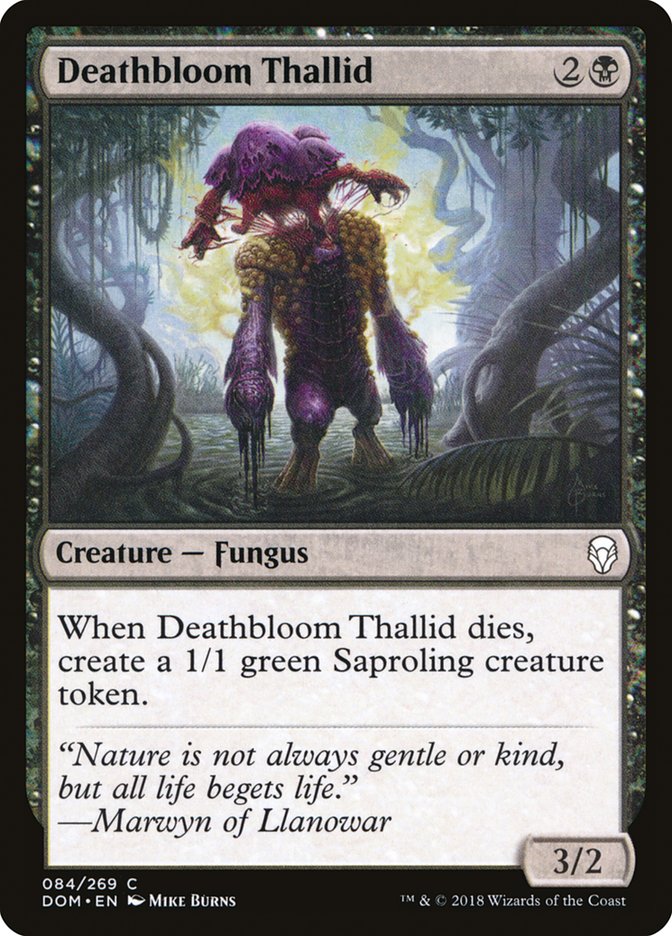 {C} Deathbloom Thallid [Dominaria][DOM 084]