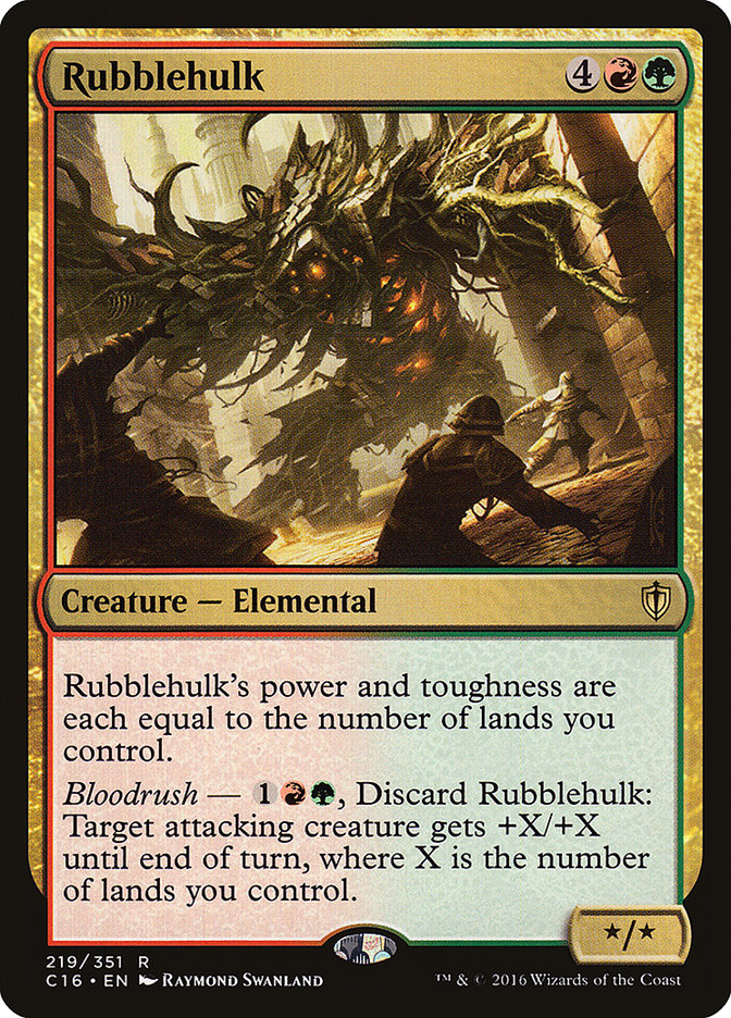 {R} Rubblehulk [Commander 2016][C16 219]