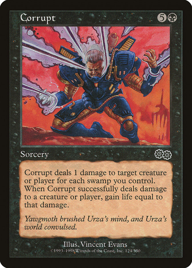 {C} Corrupt [Urza's Saga][USG 124]