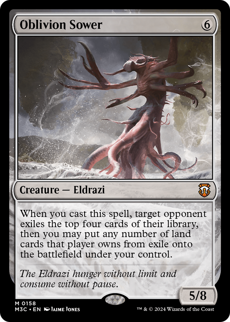 {R} Oblivion Sower (Ripple Foil) [Modern Horizons 3 Commander][RPF M3C 158]