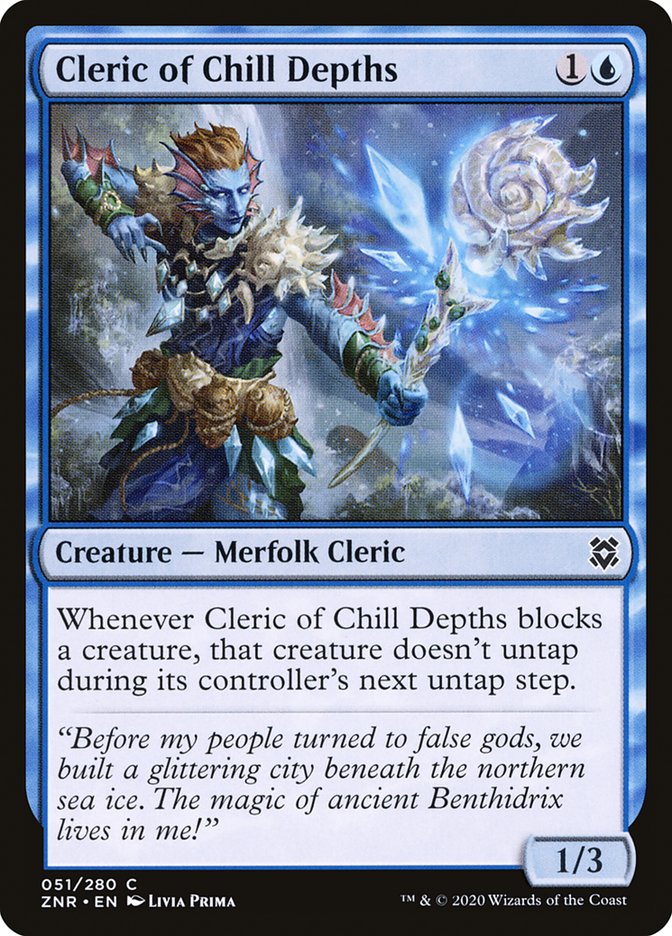 {C} Cleric of Chill Depths [Zendikar Rising][ZNR 051]