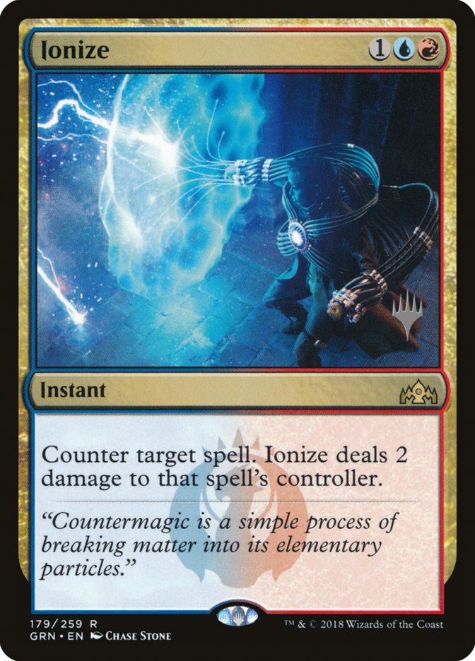 {R} Ionize (Promo Pack) [Guilds of Ravnica Promos][PP GRN 179]