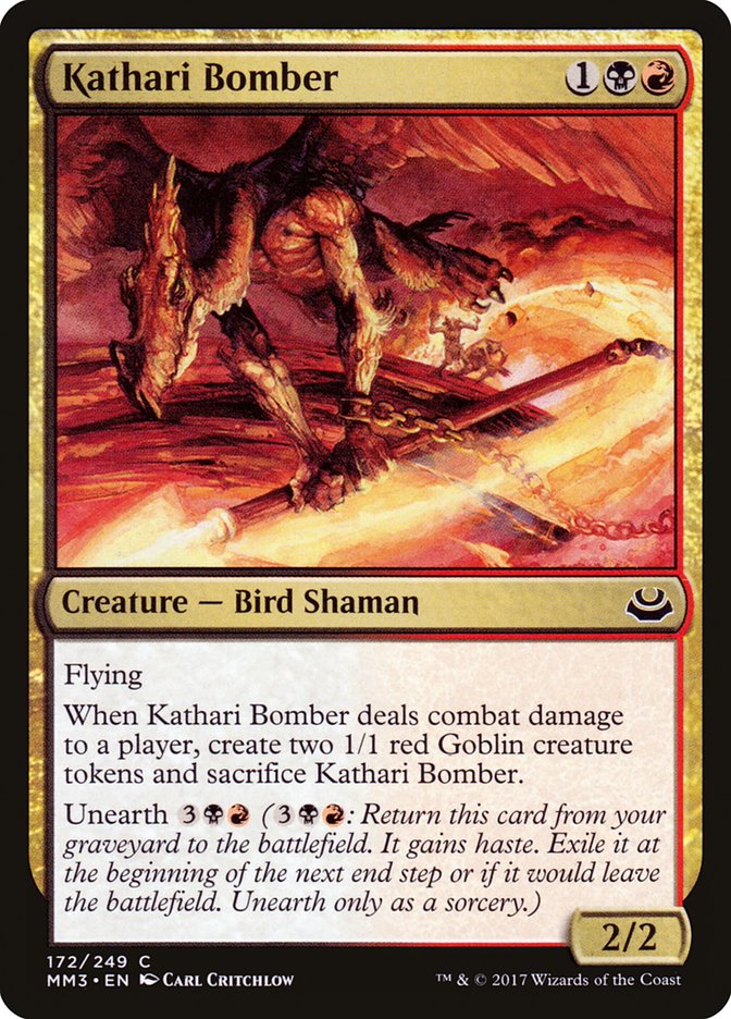 {C} Kathari Bomber [Modern Masters 2017][MM3 172]