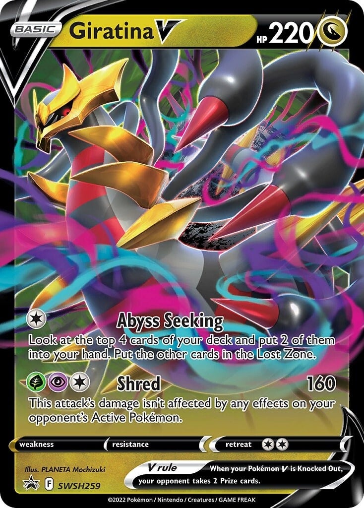 [PKM-R] Giratina V (SWSH259) [Sword & Shield: Black Star Promos]