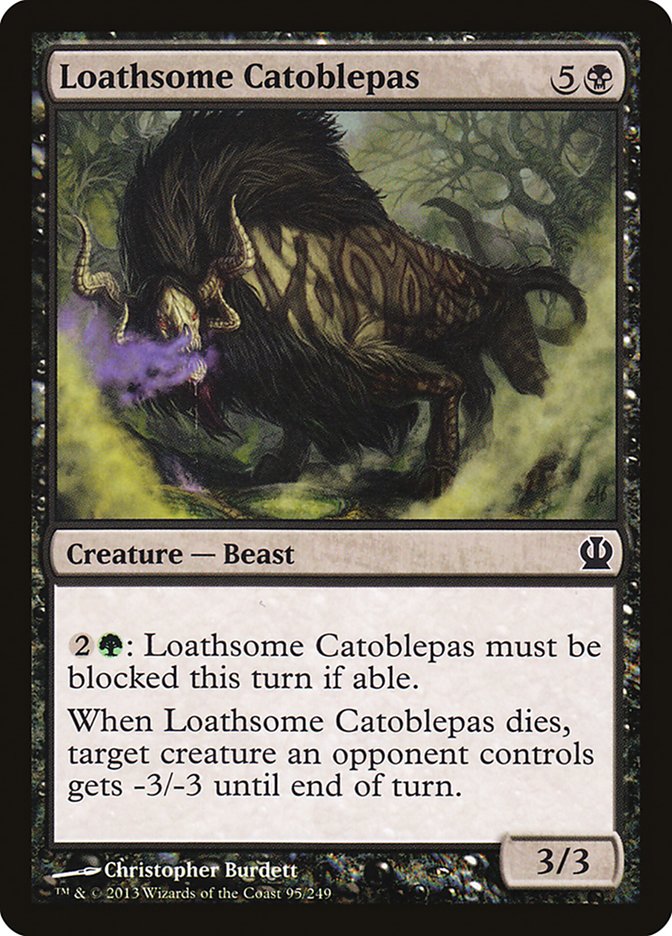 {C} Loathsome Catoblepas [Theros][THS 095]