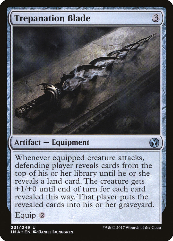 {C} Trepanation Blade [Iconic Masters][IMA 231]