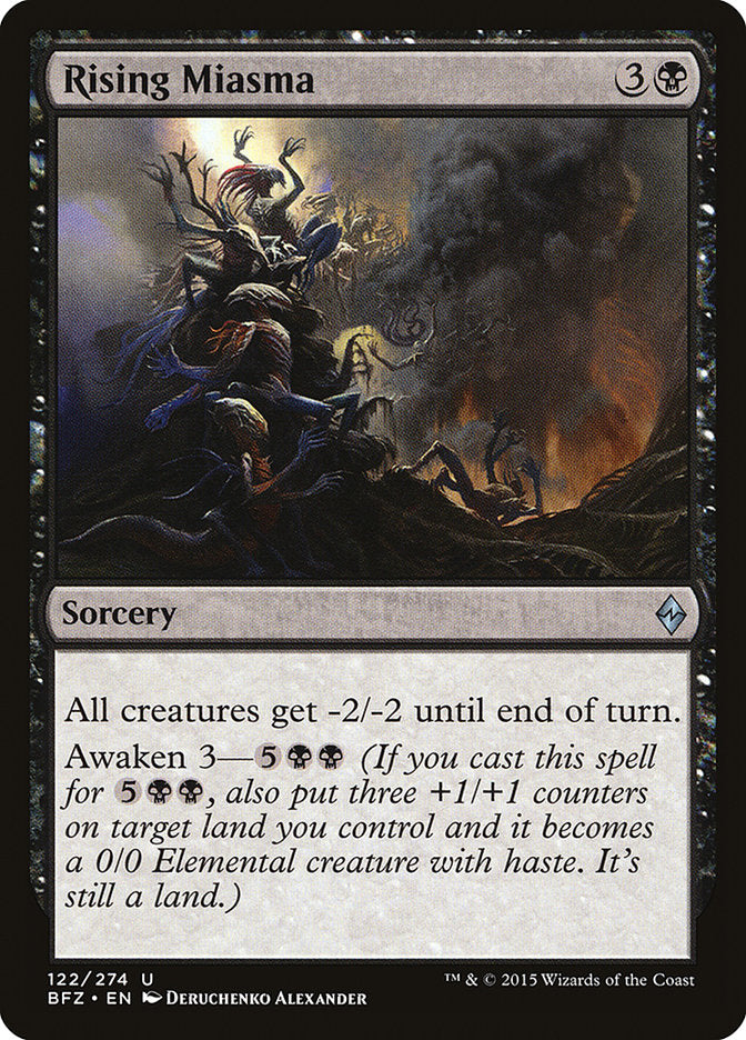 {C} Rising Miasma [Battle for Zendikar][BFZ 122]