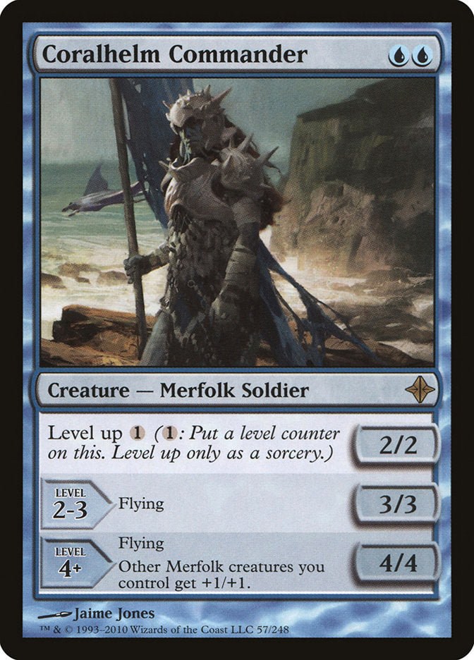 {R} Coralhelm Commander [Rise of the Eldrazi][ROE 057]