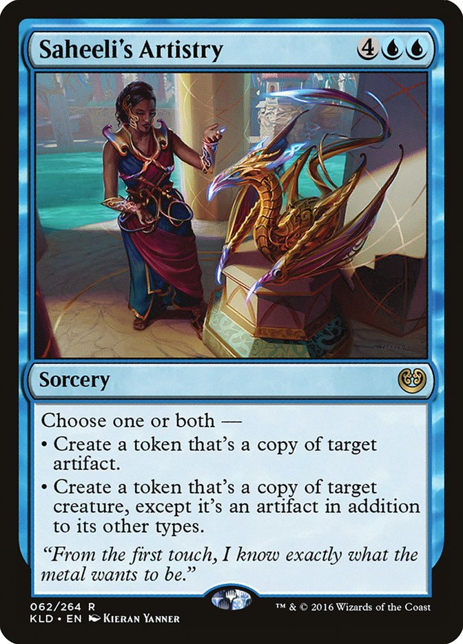 {R} Saheeli's Artistry [Kaladesh][KLD 062]