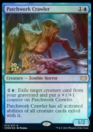 {@R} Patchwork Crawler [Innistrad: Crimson Vow Prerelease Promos][PR VOW 072]