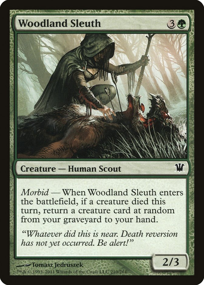 {C} Woodland Sleuth [Innistrad][ISD 210]