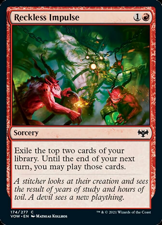 {C} Reckless Impulse [Innistrad: Crimson Vow][VOW 174]