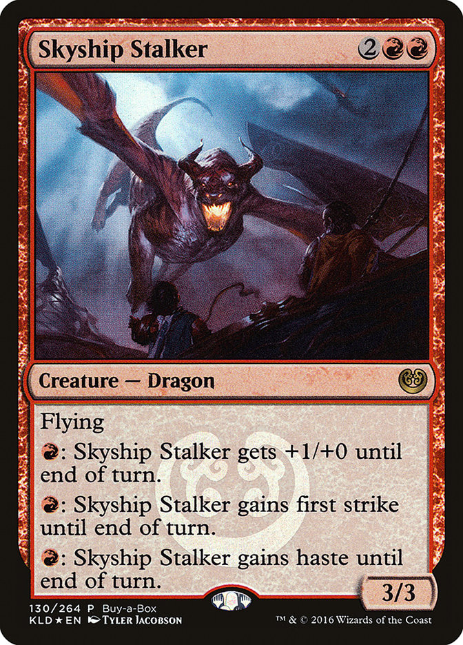 {R} Skyship Stalker (Buy-A-Box) [Kaladesh Promos][PA KLD 130]